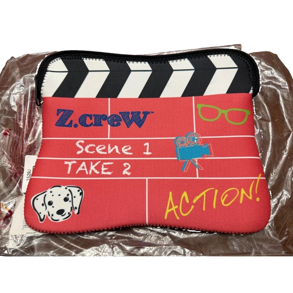 American Girl Z Crew iPad Case Sleeve Media Set Movie Slate Clapboard NIP DXF27